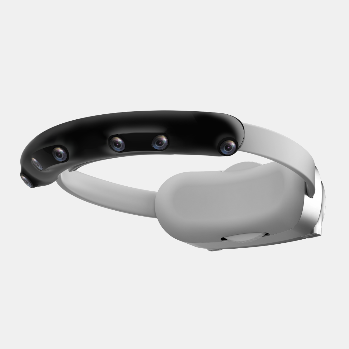 Feagine EGO bodyless data-collection headband being worn